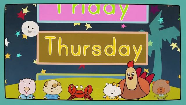 Days Of The Week Song _ The Singing Walrus