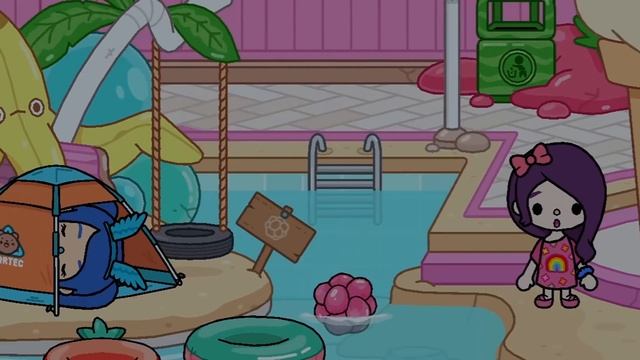 UMA NOITE no PARQUE AQUÁTICO (Toca Life World) ‹ Luli Rarity › смотреть онлайн