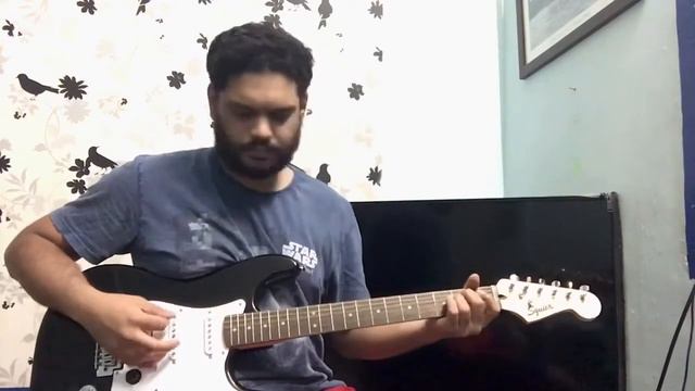 Fender Squier Bullet Stratocaster HSS tremolo sound test/check by Kabeer Kamble смотреть онлайн