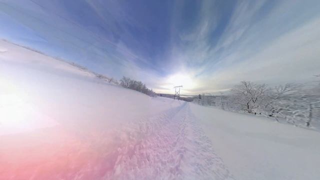 Фрирайд на закате. Сноуборд. Мурманск. Сопки. смотреть онлайн