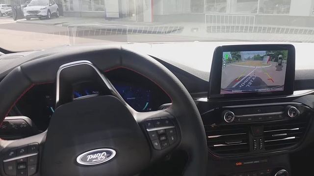 Автоматическая парковка автомобиля FORD KUGA ST-LINE 2021 года смотреть онлайн