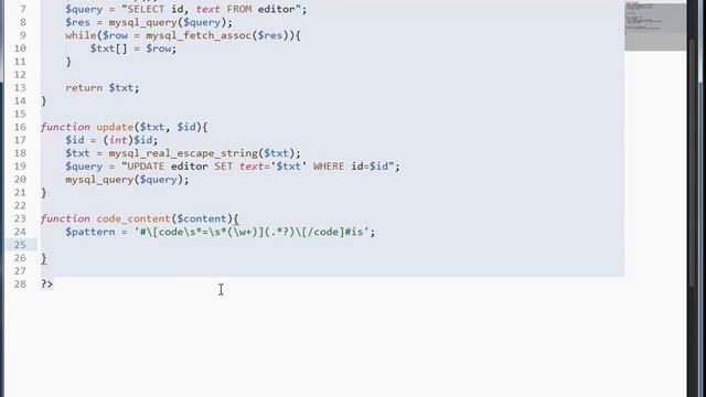 Публикация кода с подсветкой синтаксиса смотреть онлайн