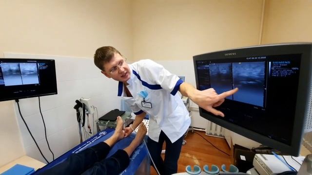 Боли в пятке при пяточной шпоре, диагностика УЗИ. Лечение с помощью стелек, упражнений, уколов смотреть онлайн