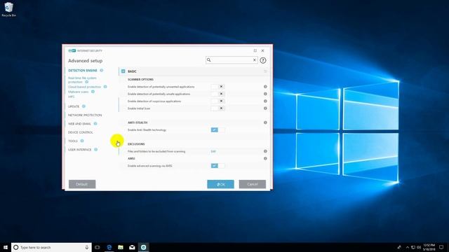 How to add Files to ESET Smart Security 11 Exceptions list смотреть онлайн