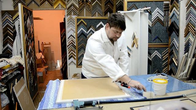 Алмазная вышивка большого размера / сложности оформления в багет смотреть онлайн