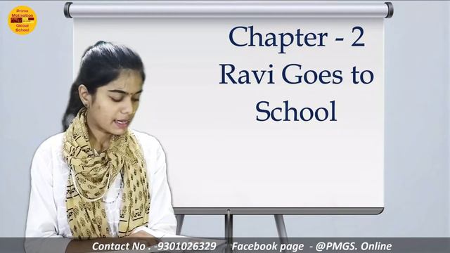 Chapter 2 | Ravi Goes to School | Class 1st | English | Explanation & Exercise | PDF 👇 | Prime смотреть онлайн