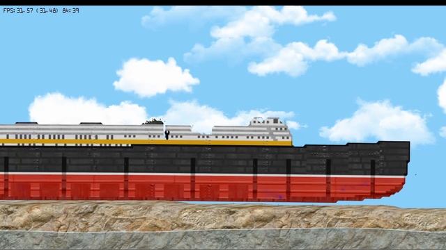 Raising And Fixing The Lusitania In Floating Sandbox