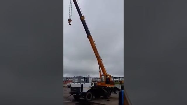 2006 МАЗ-5337 Автокран КС-3579 "Машека" смотреть онлайн