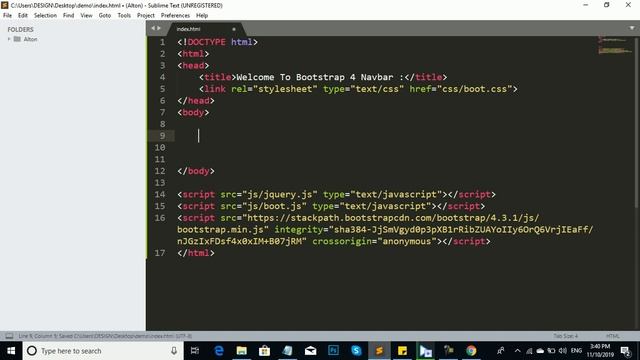 Bootstrap 4 Responsive Navbar