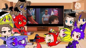 реакция fnaf и fnia на звёздный капитан страна чудес вилли