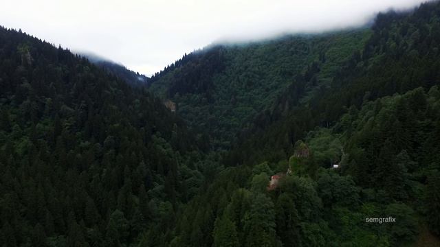 Sümela Manastırı, Altındere Vadisi Milli Parkı, Drone video смотреть онлайн