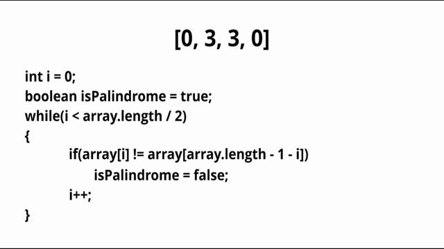Java - Big Idea 2: Palindrome Problem with While Loops (8 of 8) смотреть онлайн