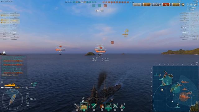 World of Warships - How Do I Play Hindenburg - Damage Farming Monster смотреть онлайн