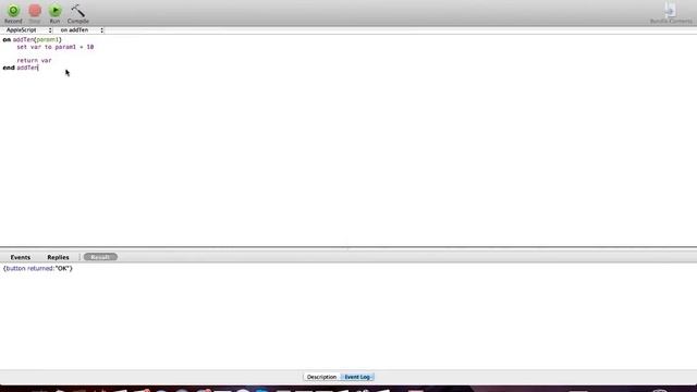 AppleScript tutorial 8 - Handlers (functions) and variable scope смотреть онлайн
