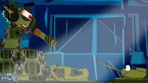 КВ-44 попал в прошлое?Мультики про танки.