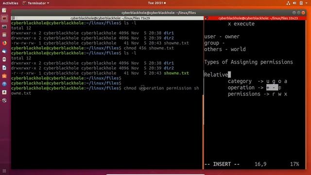 Linux-E8 Basic File Permissions | chmod command | Tamil смотреть онлайн