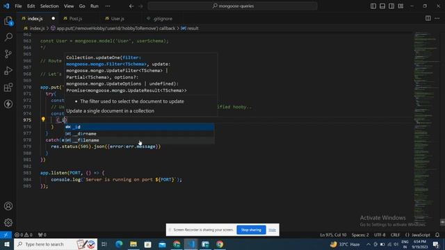 Mastering the $pull Operator in Node.js | Node.js Interview Questions | Basic-to-Advanced смотреть онлайн
