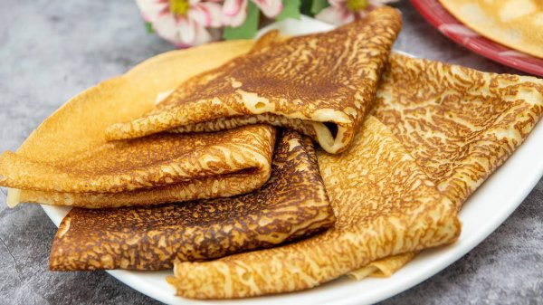 Тонкие блины на воде. Невероятно вкусно и просто