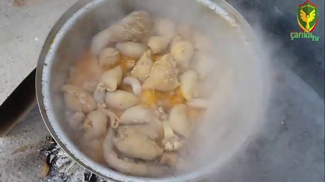 çarıklı Fabrika Kelle Paça Pişirme.