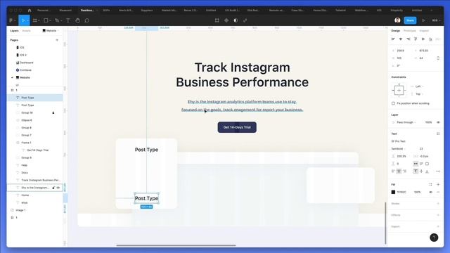 Let's Design a Landing Page Design UI in Figma смотреть онлайн