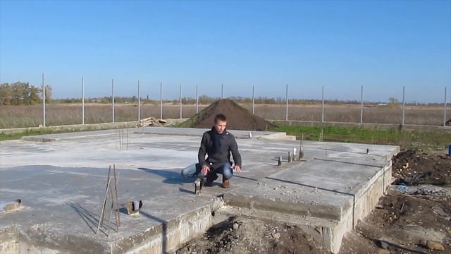 Ж.Б. монолитная плита пола по грунту смотреть онлайн