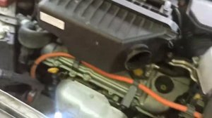 08 LEXUS RX400h Radiator removal