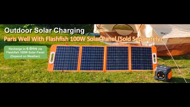 Great Portable Power Station & Lightweight! FF FLASHFISH 320W Portable Power Station