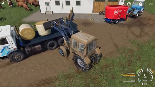 Farming Simulator 19 ПОКУПКА НОВОЙ ТЕХНИКИ  Фермер в с. ЯГОДНОЕ  4