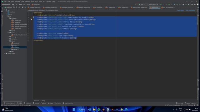 Android Studio - SOCIAL MEDIA APPLICATION TUTORIAL (JAVA) - 01 (introduction). смотреть онлайн