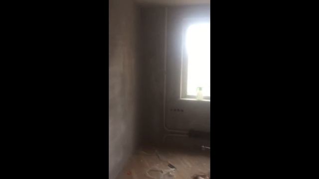 Первый слой шпаклёвки и электрика готовы