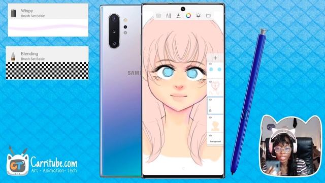 My Top 10 favorite brushes in Autodesk Sketchbook mobile + How to use them (Note 10+) смотреть онлайн