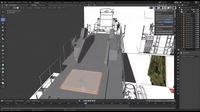 KARL ARTILLERY TANK (IN BLENDER) | Speed Modelling смотреть онлайн