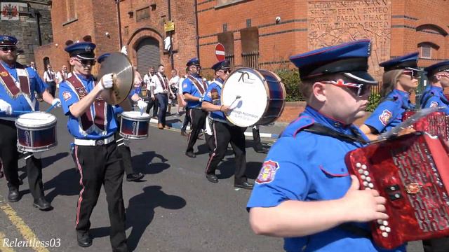 Ardarragh Accordion @ ABOD 333rd Ann. Relief Of Derry Parade 13/08/22 (4K) смотреть онлайн