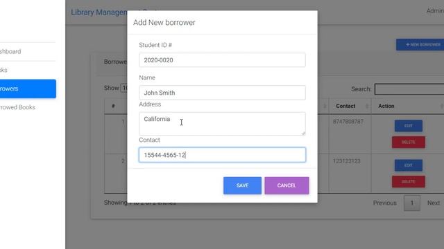 Simple Library Management System Project Using PHP/MySQL смотреть онлайн