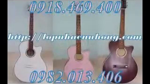 ban dan guitar , ban dan guitar chat luong cao tai nhac cu nu hong go vap смотреть онлайн
