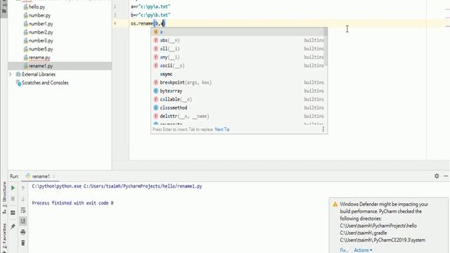 【python教學】如何利用python將檔案改名及讀取目錄內檔案 смотреть онлайн