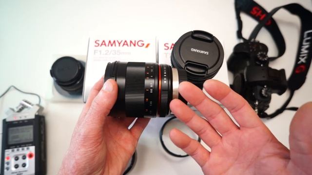 Samyang 12mm T2,2 Samyang 35mm F1,2 ОБЗОР И ВИДЕО ТЕСТ смотреть онлайн