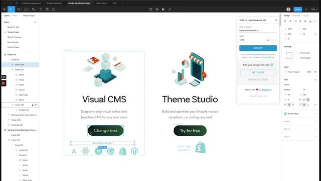 Import Figma designs into Builder.io смотреть онлайн