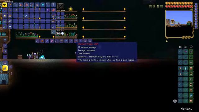 How to craft Stardust Dragon Staff (terraria) смотреть онлайн