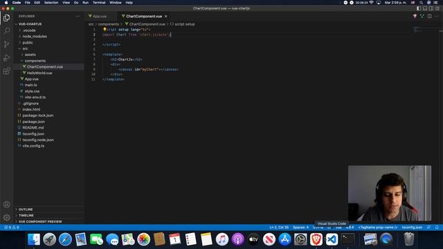 Vue 3 + Chart js смотреть онлайн