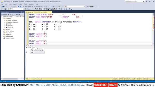 150+ SQL ADV. Query by SAMIR Sir (Part 2) for MS SQL, MY SQL, ORACLE, IBM DB2, SQL LITE & ALL RDBMS смотреть онлайн