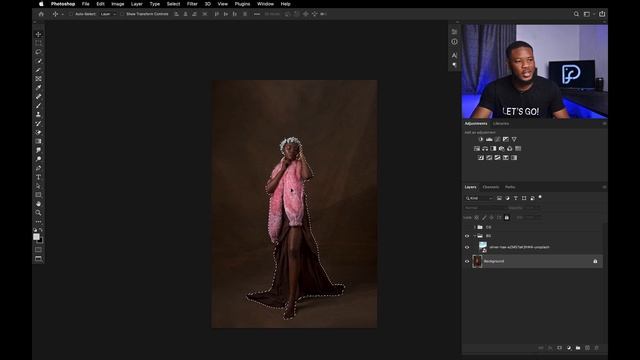 How To Create a Fine Art Background in Photoshop | Walkthrough