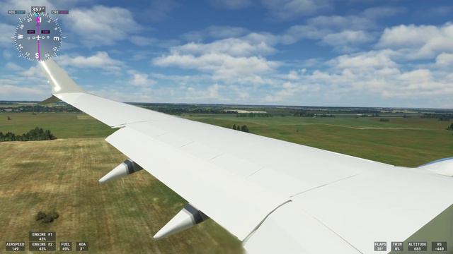 Киев Київ Kyiv Борисполь Microsoft Flight Simulator 2020 смотреть онлайн