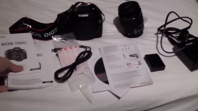 *Unboxing Of The Canon EOS 1100D And The Canon EOS Accessory Kit* смотреть онлайн