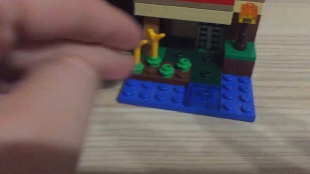 Обзор на LEGO Minecraft 21179 грибной дом смотреть онлайн