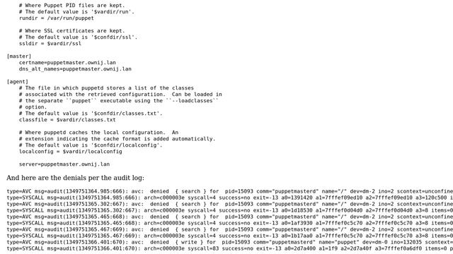 DevOps & SysAdmins: CentOS - Configuring Puppet to play nice with SELinux смотреть онлайн
