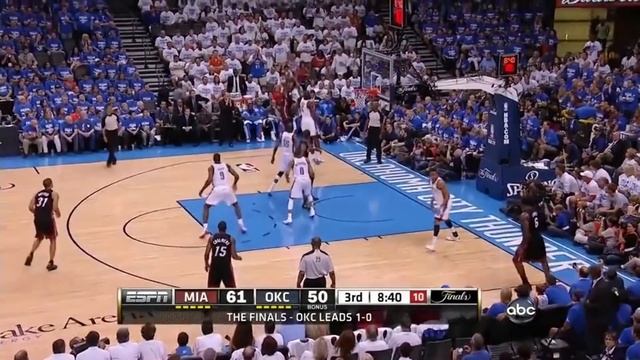 2012 NBA Finals Game 2. Miami Heat Vs Oklahoma City Thunder