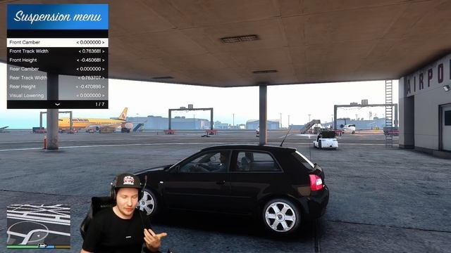 AUDI S3 8L + VSTANCER! - GTA V CARMODS