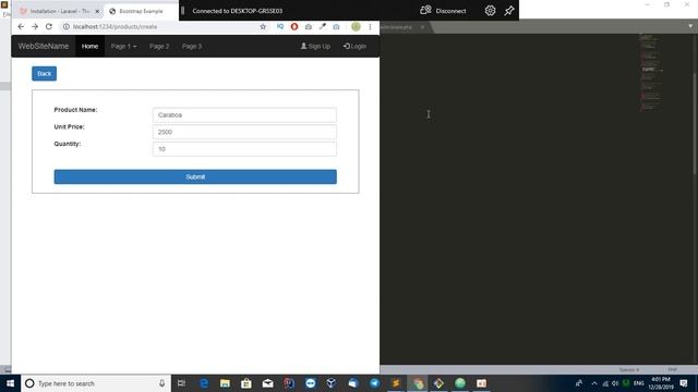 PHP Framework Tutorial - Learning Laravel 6 Part 6 смотреть онлайн