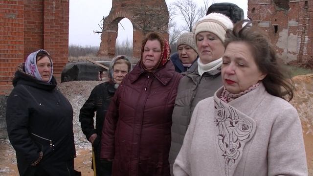 В с. Кузовка Богородицкого района возводят новую церковь смотреть онлайн